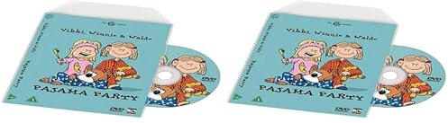 Custodie per DVD per archiviazione DVD - 100 pezzi (Confezione da 2)