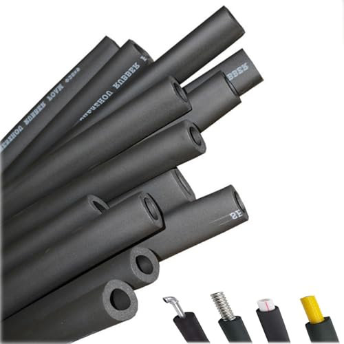 Rohrisolierung Dämmung Isolierschlauch 1.7-1.8m Meter Länge Dichtungshülse Einfach Zu Installieren DN 6-110mm 9/15/20mm Schaumstoffschlauch für Den Außenbereich(32.0mm*15.0mm*1.80m)