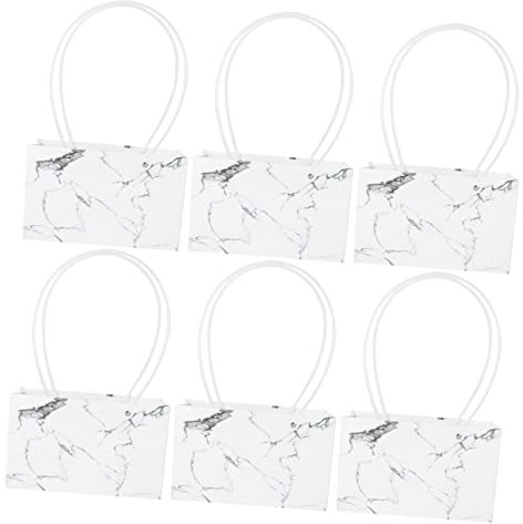 HAWILLOSCH 6stücke Blumen Geschenktüte Aus Kraftpapier Und Langlebig Praktische Papiertüte Für Blumen Trockenblumen Und Kleine Topfpflanzen Als Geschenkbox Oder Schreibtischdeko Geeignet
