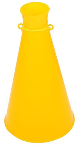 Supvox Leichte Gelbe Jubelhupe Aus Kunststoff Für Sport-Party Stimmungströte Robust Tragbar Als Lauter Party-spaß Und Fan-anfeuerungslautsprecher