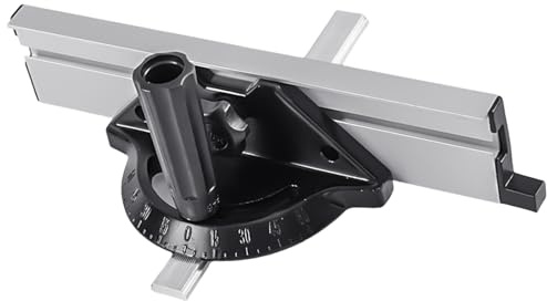 Regla de placa de ángulos de aluminio para sierra de mesa, valla de bloque de empuje, calibres de inglete ajustables, herramienta de carpintería para cortar madera