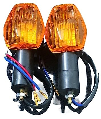 YUCHUANGYE Blinker Motorrad Blinker Licht Anzeige Lampe Passend for Honda CB400SF CB600 900 Passend for Hornet RVT 1000R CBR 919 05-up 1300 Motorrad Zubehör Motorrad Blinker(Smoke)