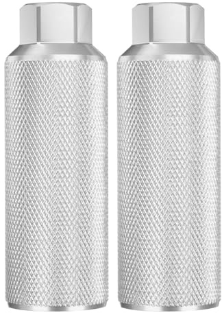 QUARKZMAN Fahrrad BMX Pegs Aluminiumlegierung mm Öffnung Hintere Stunt Bügel rutschfeste Hintere Sitzstützen für Mountainbike Rennrad BMX Schwarz