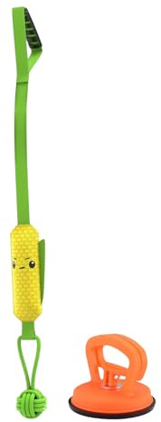 Suction Cup Dog Toy, Tug Of War Interactive Toy, Squeaky Ball Mental Stimulation Game, Teeth Cleaning Training Accessory, Boredom Relief Play Equipment, For Indoor Outdoor Exercise And Training