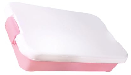 Hangsu MultiPurpose Sand Tray Sensory Bin Storage Box with Lid for Sandboxes Poolside and Picnics Activity Easy to Carry Design Sand Toy Container