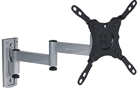 corretto chiudibile con braccio di supporto TV per 33 cm 48,3 cm 58,4 cm 61 cm 71,1 cm 81,3 cm e 106,7 cm TV LCD o LED,