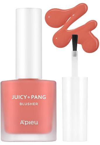 A'PIEU JUICY-PANG Water Blush (CR01 – Pfirsich) Koreanisches flüssiges Rouge für Wangen K Beauty Make-up