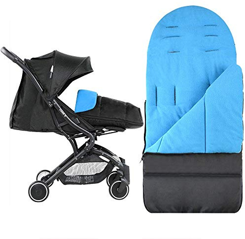 GOLDGE Coprigambe Universale Sacco Nanna Passeggino Allegato Mat Piede 3 in 1 Staccabile Confortevole Caldo Toe Copertura Bambino Carrello Coton
