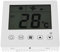 Yuecoom Termostato Intelligente, Termostato AC220V Regolatore di Temperatura Fan Coil Doppio Display per Riscaldamento Acqua/Pavimento,Termostato Domestico Digitale Termostato Da Parete