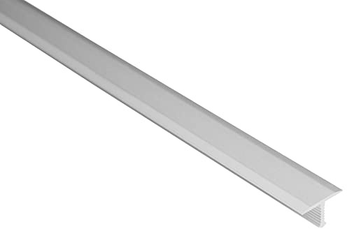 Effector Dehnungsfugenprofil T-Profil Alu 100 cm 26x9 mm Silber | Dehnfugenprofil, Flexible Anwendung, Spannungsaufnahme