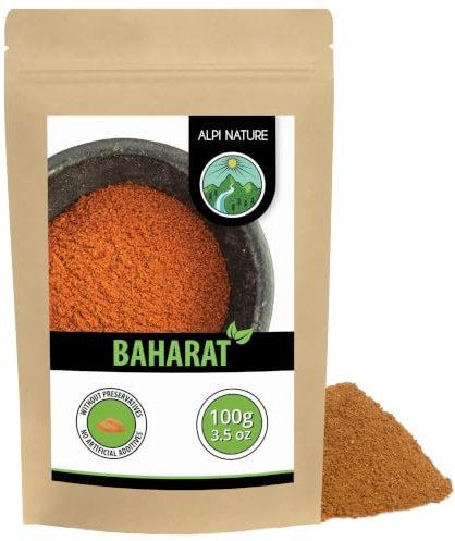 Alpi Nature Baharat Mix di Spezie 100g, Condimento Baharat per Döner Kebap, Spezie del Medio Oriente