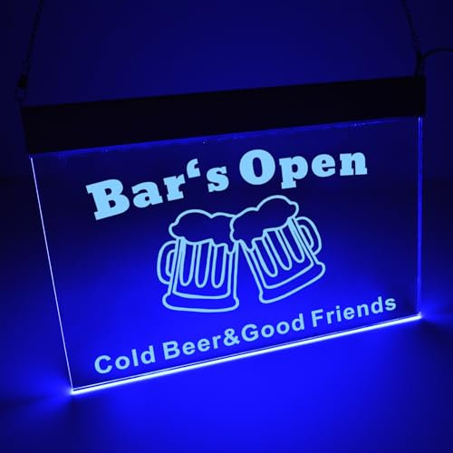 Bars öffnen Neonschild, Neonschild Bar, Bier Neonschild, Bier Neonlicht, Bier LED Schild, Bar Neonlicht, Neonschild Licht, LED Neonschild
