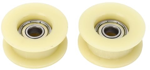 Yctze Coppia di Rulli per Catena Ad Alta Resistenza Tenditore per Puleggia da 9 Mm Guida Ruota per Bici da Bicicletta Motorizzata 49c C 66c C 80c C Diametro Interno 9 Mm Adatto per