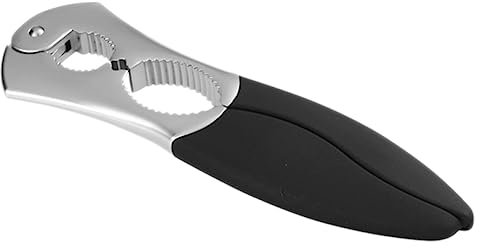 PHENOFICE 1 Stück -Legierung Nussknacker Sheller Nussknacker Küche Nuss Clip Glatte Verzahnung