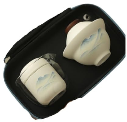 Set da tè Antico E Conveniente Set Da Tè Kung Fu, Filtro In Vetro, Tè Isolato, Separazione 'acqua, Tazza Rapida, Lusso Leggero Regalo