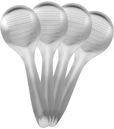 LIGIGWASH 4pièces Râpes à Gingembre Acier Inoxydable Cuillères Multifonctionnelles Pour Ail Fruits Et Légumes Outils De Cuisine Pratiques Pour Assaisonnement à Domicile