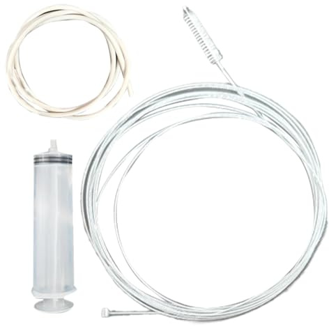 WJnflQN Pulitore Tubo Lungo - Strumento di Pulizia Tubo Di Scarico Per Tubi Lunghi,Strumento Elettrodomestico Versatile Efficiente Per Auto Climatizzatore Frigorifero