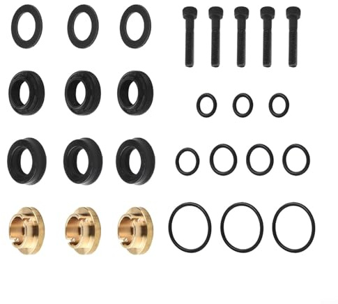 Kit de joint de pompe de nettoyeur haute pression compatible avec les modèles 190595GS 190711GS, ensemble de 27 pièces conçu pour soutenir l'entretien et la performance de la pompe à pression