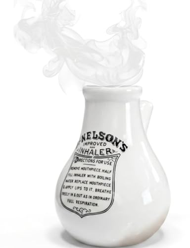 Dr Nelson Ceramic Steam Inhaler Replacement Pot Only – 250ml, 500ml & 1 Litre | AvonGreen Wellness (Medium)