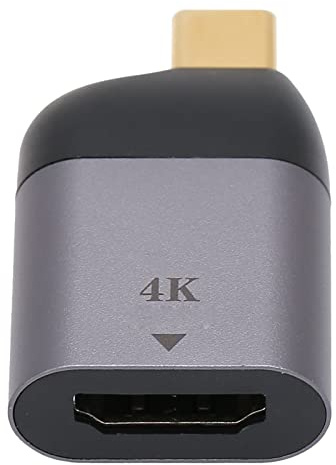 Adaptateur USB C vers HDMI (4K@30Hz), Câble Adaptateur USB Type-C vers HDMI en Alliage D'aluminium [Compatible Thunderbolt 3], pour Windows, pour Android, pour OS X(JD0791)