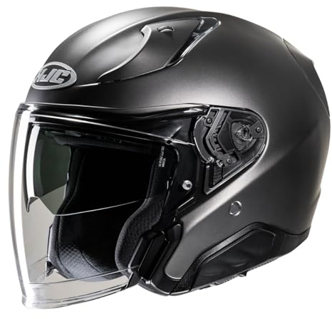 HJC, Casque Jet Moto RPHA31 Semi Flat Titanium, M