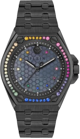 Philipp Plein Plein Extreme Damen-Armbanduhr Analog Quarz Edelstahl