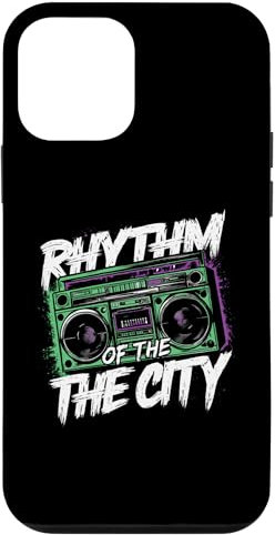 Rhythm Of The City - Klassischer Ghettoblaster Boombox Lover Hülle für iPhone 12 mini