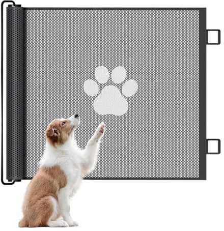 Rejilla de protección para escaleras para bebés, red extensible, separador de habitaciones para puerta, habitación infantil, chimenea, sótano, cocina, exterior, sala de juegos, escaleras