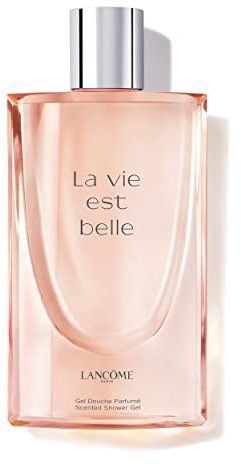 Lancôme La Vie Est Belle Scented Shower Gel - Softens, Soothes & Revitalizes the Skin - With Iris, Patchouli, Vanilla & Spun Sugar - 6.7 Fl Oz