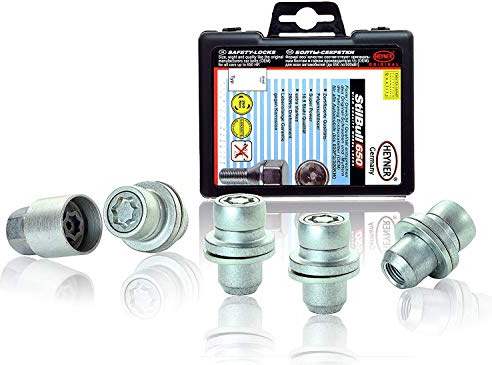 Fits Land Rover Range Rover Sport Heyner 2004 To 2013 Germany Locking Wheel Nuts Set 4 Car Security Locks Anti-theft M14x1.5 863/5 RR