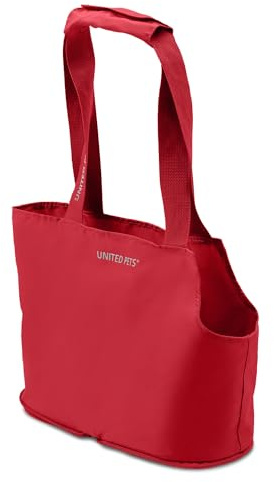 UNITED PETS Lazy Dog - Sac de Transport pour Chiens, Design léger, Pliable, Couleur: Rouge – 250 g, Sac à Dos Léger pour Chien