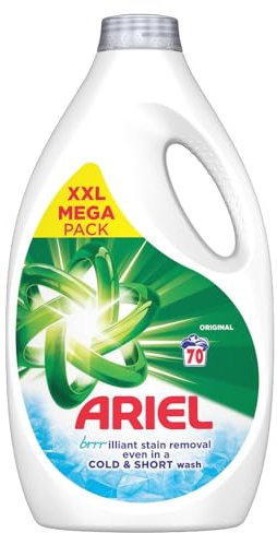 Ariel Washing Liquid Gel Colour 1.295L, 35 Washes, Cleans Brilliantly Even In Cold Wash