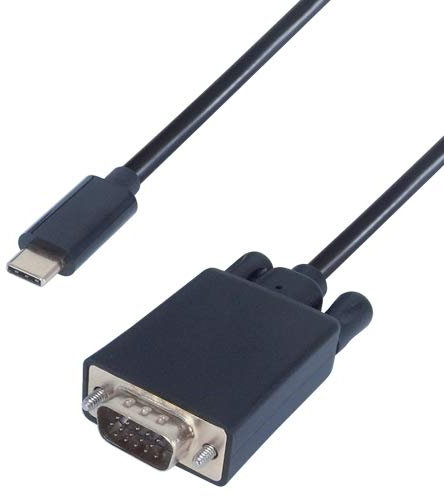Câble USB 3.1 Type C mâle vers VGA mâle 2 m