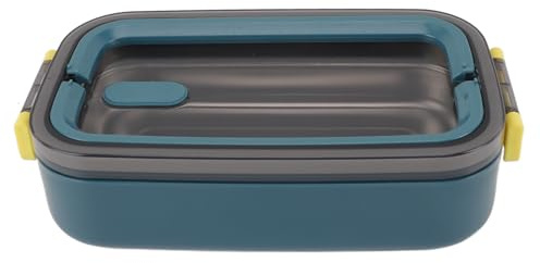 HEEPDD Stainless Steel Lunch Box 700ml Insulated Box for Adults with Compartments Microwave Safe Food Container Includes Spoon & Chopsticks