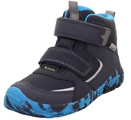 Superfit Jungen Trace Leicht Gefütterte Gore-tex Sneaker, Blau Türkis 8000, 35 EU