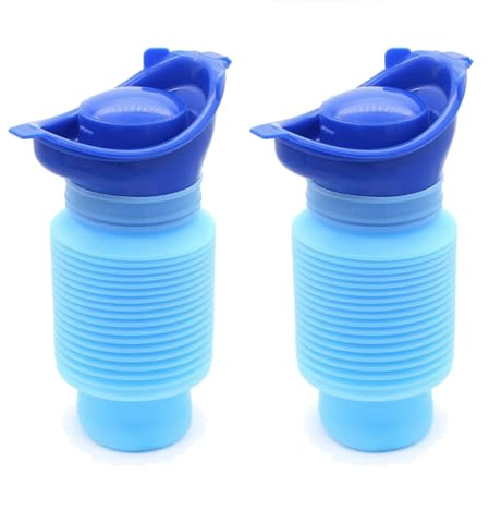 Vintree Urinario de Emergencia Portátil Reutilizable retráctil Orinal Urinario Portátil para Hombres Unisex Mujeres niños