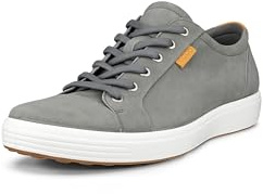 ECCO herr Ecco Soft 7 MLow-Top sneakers, Måne, 40 EU
