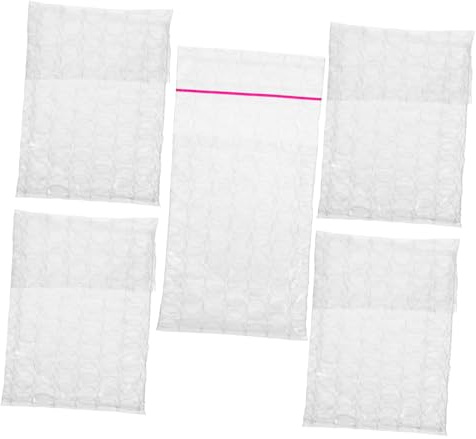 OFFSCH Buste Imbottite Antiurto Bolle D’aria Doppio Strato 14,5x8 Cm Set 50 Pezzi, Sacchetti in Plastica Resistenti, Sigillatura Adesiva Rinforzata Per Spedizione Prodotti Piccoli e Artigianali