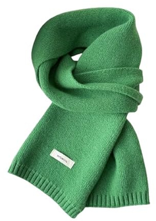 Winter Schal Damen Cashmere Wollschal Strickschal Warm Dick Damenschals Kaschmirschal Kuschelig Outdoor Schlupfschal Schultertuch Deckenschal Mehrweg Weihnachten Baumwollschal Schwarz Grün Rot Grau