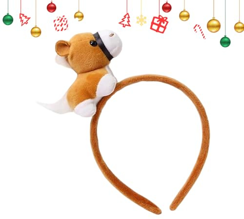 Bandeau de cheval chinois, mignon bijou de tête en peluche de dessin animé, bijou pour en forme de cheval - Pour maquillage, fête, performance scénique, Halloween, cosplay, festival, vacances
