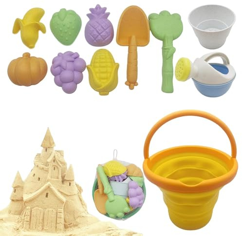 Lanmijia Sand Spielzeug - Outdoor Sandformen Spielset - Spielzeug Spielset | Für Camping Urlaub Pool Außenspielplatz Hinterhof und Mädchen