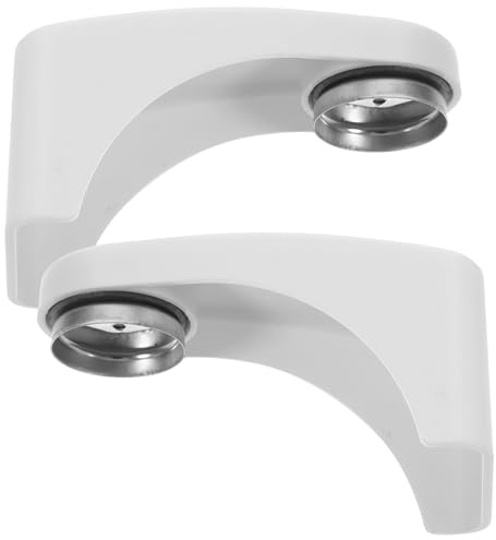 FOYTOKI Portasapone Magnetico da Parete Bianco in Abs e Acciaio Inox, 2 Pezzi, Design Moderno e Funzionale per Mantenere Sapone Asciutto in Bagno e Cucina