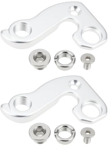 AS Axis Spindleon 2 st silver cykelväxel hängare OEM 48 kompatibel med diamantback 32-73-250 kompatibel med Ghost EZ1852