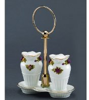 Royal Albert Old Country Roses - Saliera e pepiera