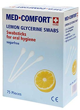 Top-Comfort PP Lemon Sticks, Geschmack Limette - 25 x 3 Stück | Packung (75 Stück)