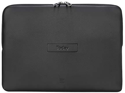 Tucano - Today Sleeve, Custodia Cover per Laptop 15.6 Pollici, Compatibile con MacBook PRO 16, Cover Porta PC Protettiva in Similpelle, Memory Foam