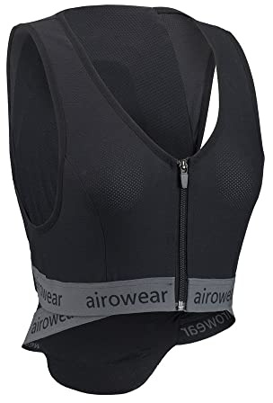 Charles Owen Airowear Shadow Adult Back Protector - Black - Unisex - Fully flexible for unrestricted movement -