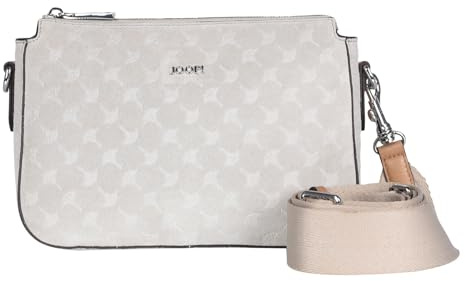 Joop! Umhängetasche Abendtasche Velluto Stampa Jasmina Shoulderbag Light Grey hellgrau