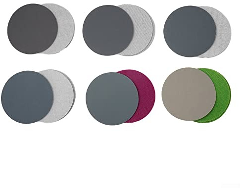 30 Pcs 3 Inch Sanding Discs 800/1000/1200/1500/2000/3000 Grit, 75mm & Wet/Dry Sanding Discs