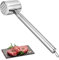 Batticarne, Batticarne Acciaio Inox, Martello da Carne, Martello da Bistecca, Martello da Affettatrice, Doppio Lato Pesante Batticarne Pesante Martello per bistecche, Pollo, Maiale